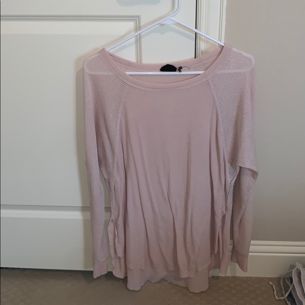 UO Waffle Knit Top